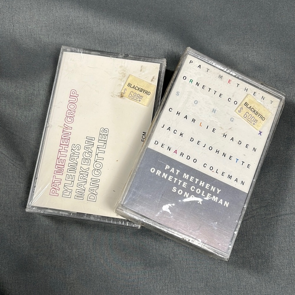 Pat Methney Cassette Bundle Brand New and Sealed